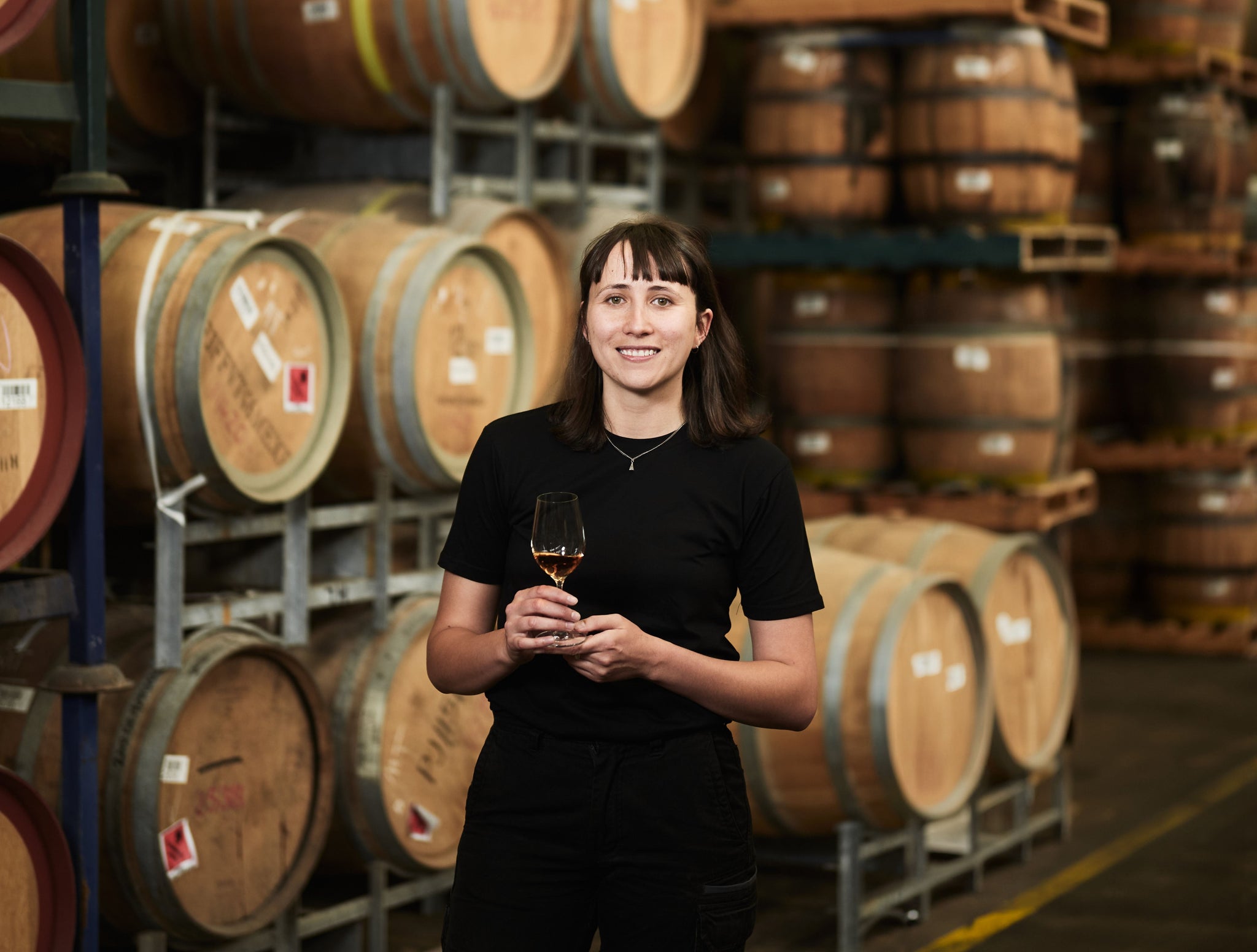 Meet Carlie, our Head Distiller & Blender.