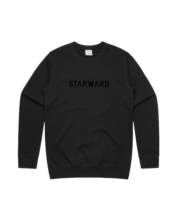 black round neck jumper