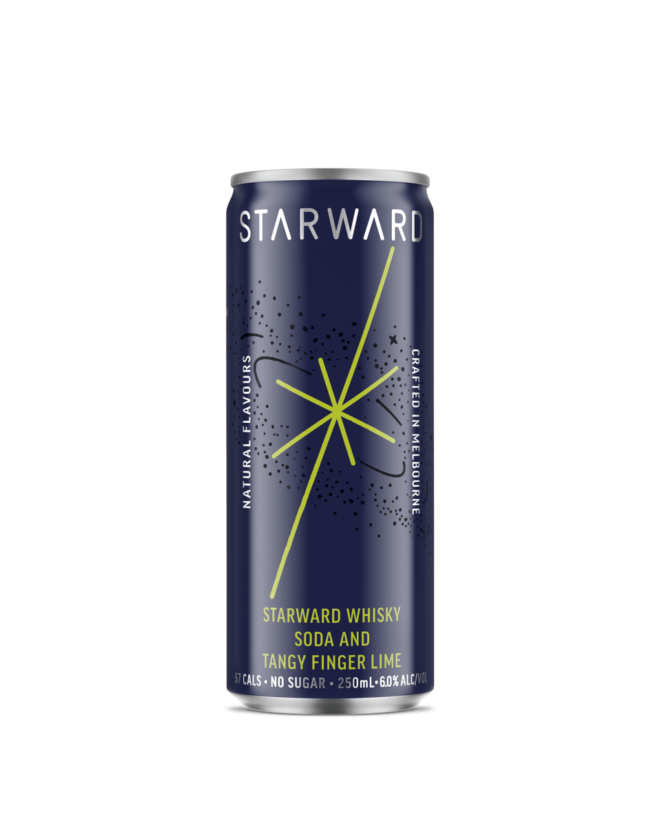 Soda and Tangy Finger Lime - Starward Whisky