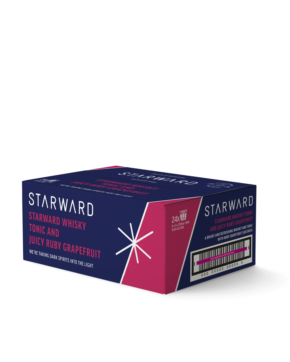 Tonic and Juicy Ruby Grapefruit - Starward Whisky